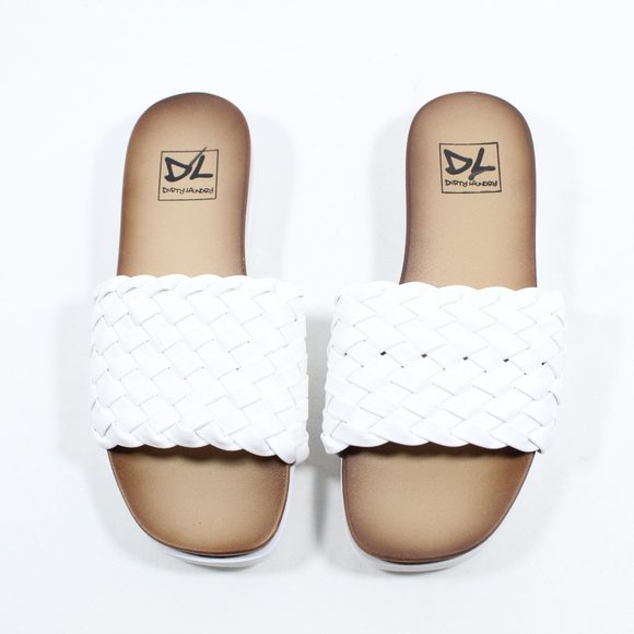 Chinese Laundry/Dirty Laundry Enjoy It Woven Sandal - White - Picture 3 of 4